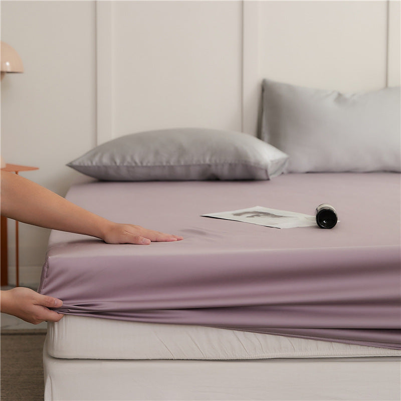 Drap-housse en lyocell rose foncé – linge de lit doux Botanwear