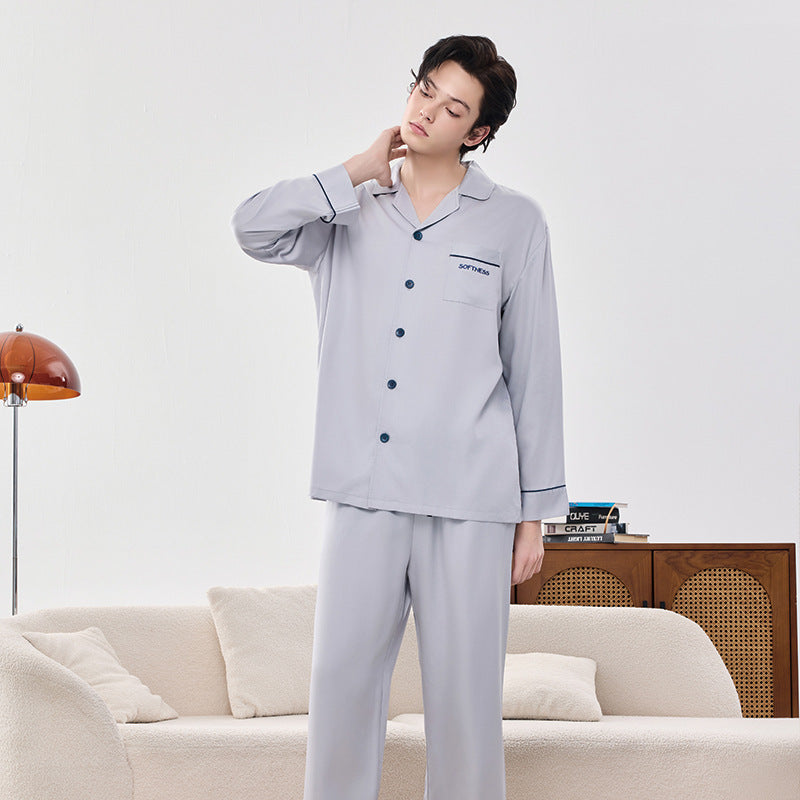 Pyjama en lyocell femme et homme – ensemble long Botanwear