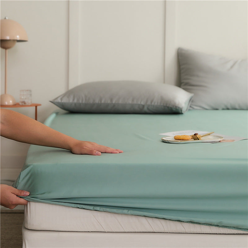 Drap-housse en lyocell gris – toucher doux et respirant Botanwear