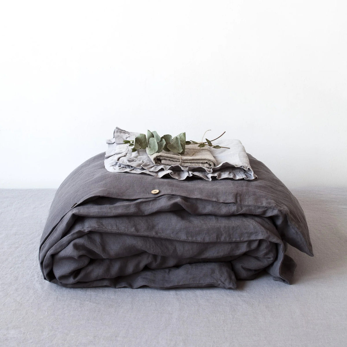 Drap de lit en lin lavé – Botanwear